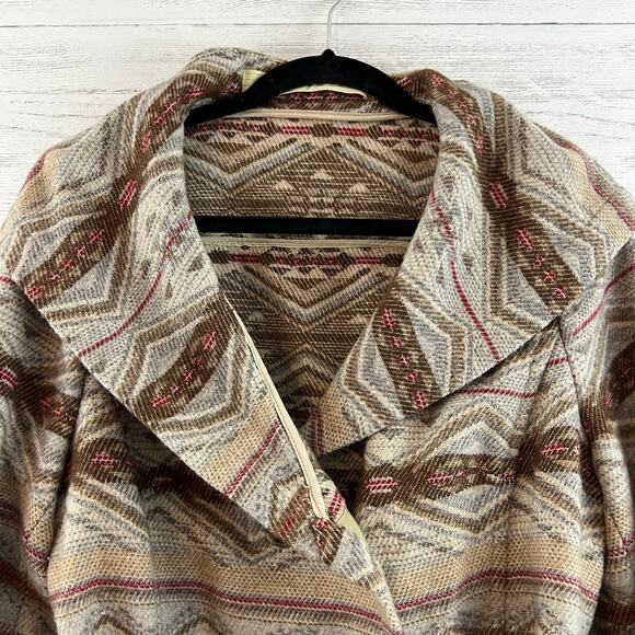 Daughters of the Liberation Aztec Double Breasted Coat Size M - Picture 4 of 10